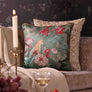 Anar Bagh Cushion Cover- Green