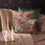 Anar Bagh Cushion Cover- Green Slim