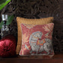 Bokhara Horse Accent Embroidery Cushion Cover