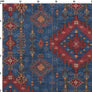 Kilim Fabric - Blue