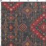 Kilim Fabric - Charcoal
