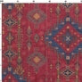 Kilim Fabric - Red