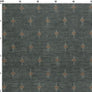 Kilim Star Fabric - Charcoal