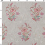 Lotus Blossom Fabric - Cream