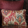 Moon Ikat Embellished Cushion Cover - Slim