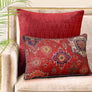 Nomad Kilim Cushion Cover - Rust Slim