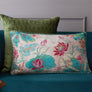Padma Lotus Cushion Cover - Cream Lumbar