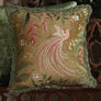 Paradise Embroidered Cushion Cover - Gold