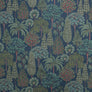 Sample Pichwai Forest Fabric - Blue