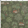 Pichwai Garden Fabric - Green
