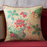 Pomegranate Garden Cushion Cover - Cream