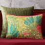 Pomegranate Palm Cushion Cover - Lime Slim