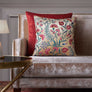 Pomegranate Paradise Embroidered Cushion