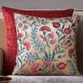 Pomegranate Paradise Embroidered Cushion