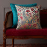 Pomegranate Paradise Embroidered Cushion