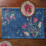 Wild Flower Table Mat - Blue