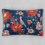 Wild Poppy Cushion Cover - Blue Slim