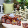 Samarkand Tissue Box Holder - Brown
