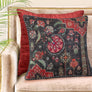 Suzani Kilim Cushion Cover - Charcoal