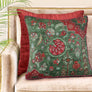 Suzani Kilim Cushion Cover - Green