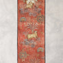Tanjore Pichwai Table Runner - Rust