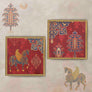 Samarkand Coaster - Red