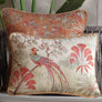 Vanya Bird Embellished Cushion - Cream Slim
