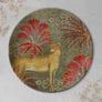 Vanya Leopard Wall Plate - Green