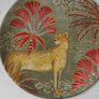 Vanya Leopard Wall Plate - Green