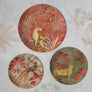 Vanya Leopard Wall Plate - Rust