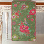 Wild Poppy Table Runner - Green