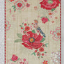 Wild Poppy Table Runner - Ivory