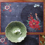 Gardenia Table Mat - Charcoal