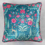 Gulzar Cushion Cover - Aqua