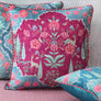 Gulzar Cushion Cover - Ruby