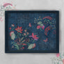 Wild Flower Tray - Blue Medium
