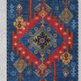 Kilim Table Runner - Blue