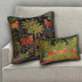 Anandi Pichwai Cushion Cover - Jade Slim