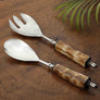 Bamboo Serving Spoon & Fork