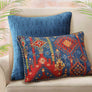 Kilim Cushion Cover - Blue Slim