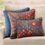 Kilim Cushion Cover - Blue Slim