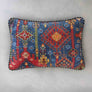 Kilim Cushion Cover - Blue Slim