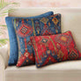 Kilim Cushion Cover - Red Slim