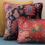 Samarkand Kilim Cushion Cover - Midnight Blue