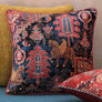 Samarkand Kilim Cushion Cover - Midnight Blue