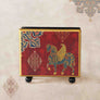 Samarkand Napkin Holder - Maroon