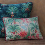 Coromandel Palm Crane Cushion Cover - Ivory Slim