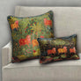 Anandi Pichwai Cushion Cover - Umber Slim