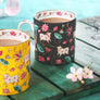 Anandi Pichwai Mug - Charcoal