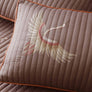 Celestial Crane Embroidered Bedcover Set